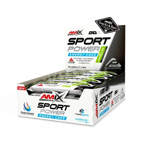 Sport Power Energy Cake Bar s kofeinem 20x45g