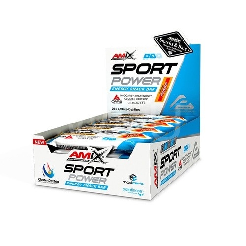 Amix Sport Power Energy Cake Bar 20x45g